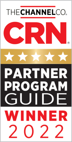 CRN honors Riverbed | Aternity with 5-star rating in 2022 Partner Program Guide. (Graphic: Business Wire)
