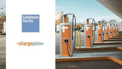 ChargePoint partners with Goldman Sachs Renewable Power to accelerate EV charging deployment (Graphic: Business Wire)