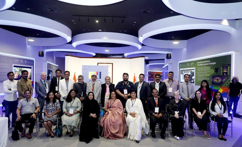Delegates from UAE & Indian Industry and Academia attended the roundtable conference organised by MESC in association with FICCI and NSDC at Dubai Expo 2020 (Photo: Business Wire)