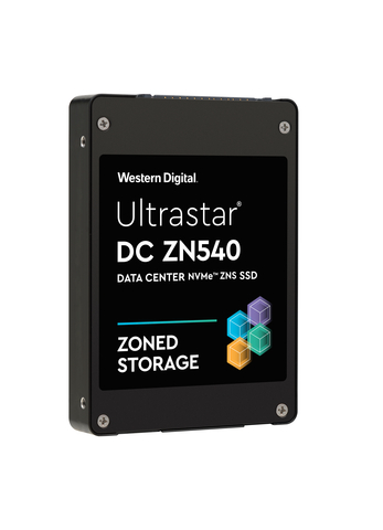 Western Digital Ultrastar-DC-ZN540-NVMe-ZNS-SSD (Photo: Business Wire)