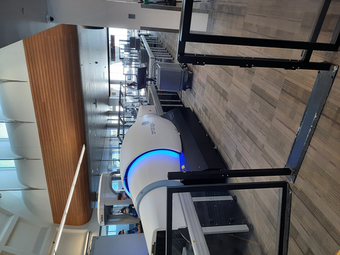 Analogic's ConneCT™ Checkpoint Screening Solution installation at Plattsburgh International Airport. (Photo: Business Wire)