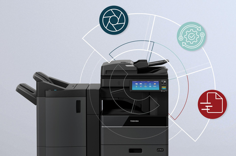 original El Paquete de productividad en la oficina de Toshiba impresiona a los analistas de Keypoint Intelligence al digitalizar, automatizar y simplificar la gestión de documentos (Gráfico: Business Wire)