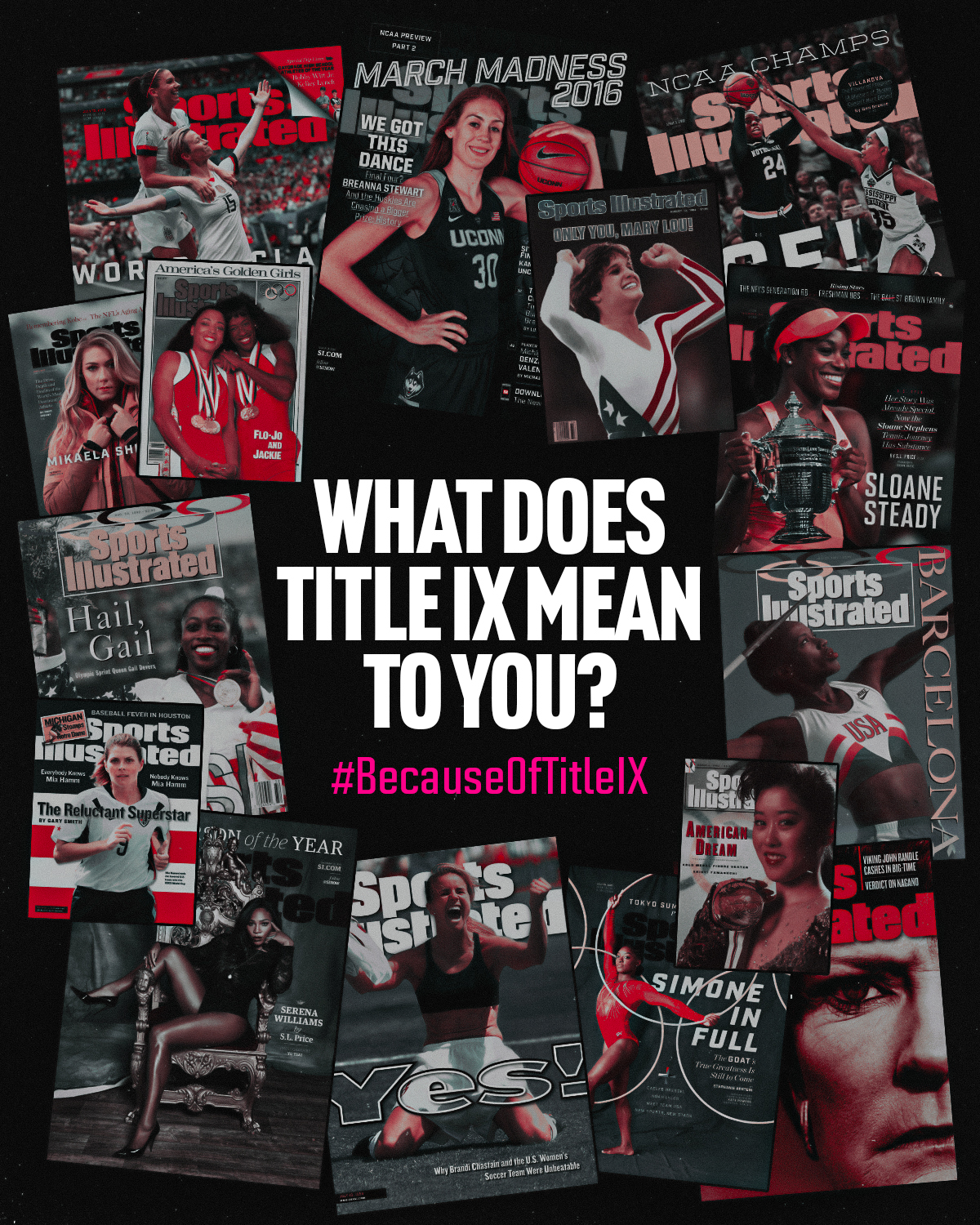 Sports Illustrated to Honor 50th Anniversary of Title IX in June Issue;  Open Call For Photos For a Chance To Be Featured on Iconic Cover