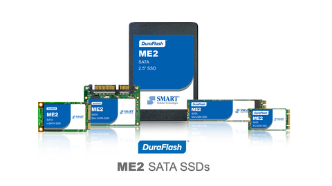 SMART Modular Technologies announces the next generation of its DuraFlash ME2 family of SATA SSD products, which includes industry-standard form factors. (Photo: Business Wire)