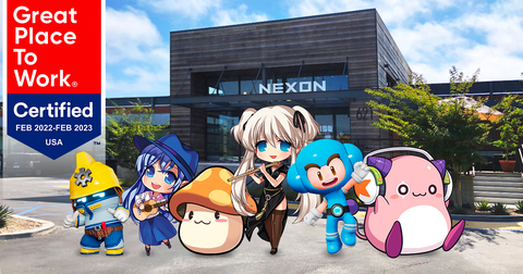 original Nexon America Earns 2022 Great Place to Work Certification™ For The Second Year In A Row (Graphic: Business Wire)