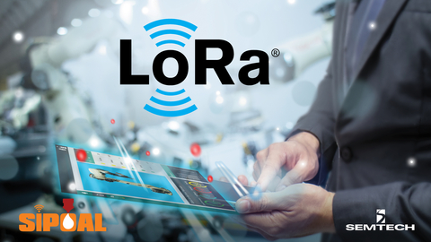 Advancing smart factories, SIPOAL is a smart single point lubricator leveraging LoRaWAN® for constant real-time connectivity (Graphic: Business Wire)