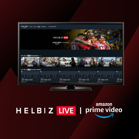 Helbiz Live on Prime Video Channels is Available Now in Italy (Photo: Business Wire)