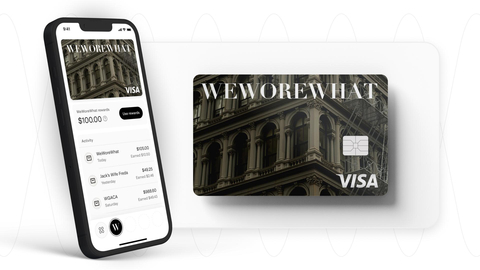 WeWoreWhat Rewards Visa Card (Photo: Business Wire)