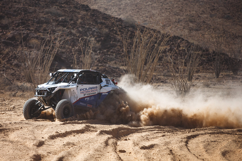 Polaris RZR Factory Racing driver Wayne Matlock takes the overall win in the new RZR Pro R. (Photo: Business Wire)