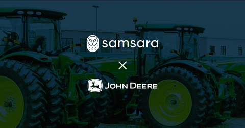 Samsara Launches Integrated Solution with John Deere to Digitize Farming Operations (Graphic: Business Wire)