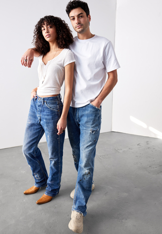 Wrangler Reborn™ celebrates the original, iconic and revered styles that shaped the brand into what it is today and remain top-sellers as western-inspired fashion, global casualization and ‘work-leisure’ wardrobes and resale trends continue to steadily increase among younger audiences. (Photo: Business Wire)