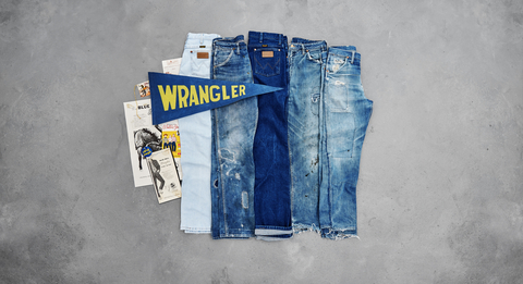 Wrangler Reborn™ includes vintage denim styles from the brand’s archives, including the brand’s continued best-selling jean styles — the 13MWZ Cowboy Cut® jean and Cowboy Cut® 0936. (Photo: Business Wire)