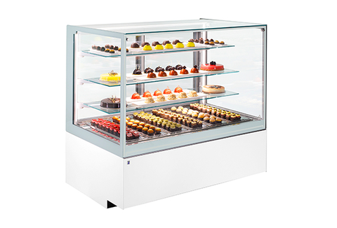 Introducing the Lilium Display by ifi, offering the ultimate in display visibility for pastries and cold snacks. Lilium is an energy-efficient, safe, and elegant way to display your products. LED lighting gently highlights pastries and cold snacks, its unique design maintains a consistent temperature from the base tray to the top shelf. (Photo: Business Wire)