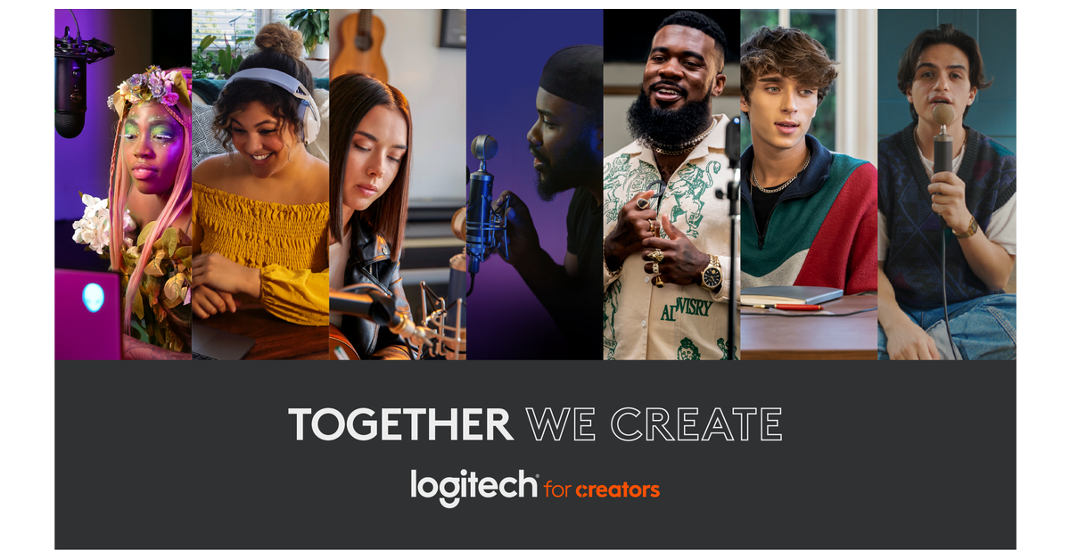 Logitech For Creators Launches New Platform 'Together We Create