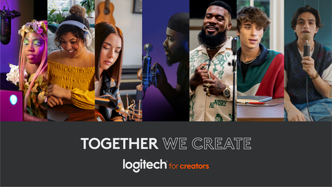 Logitech For Creators "Together We Create" (Graphic: Business Wire)