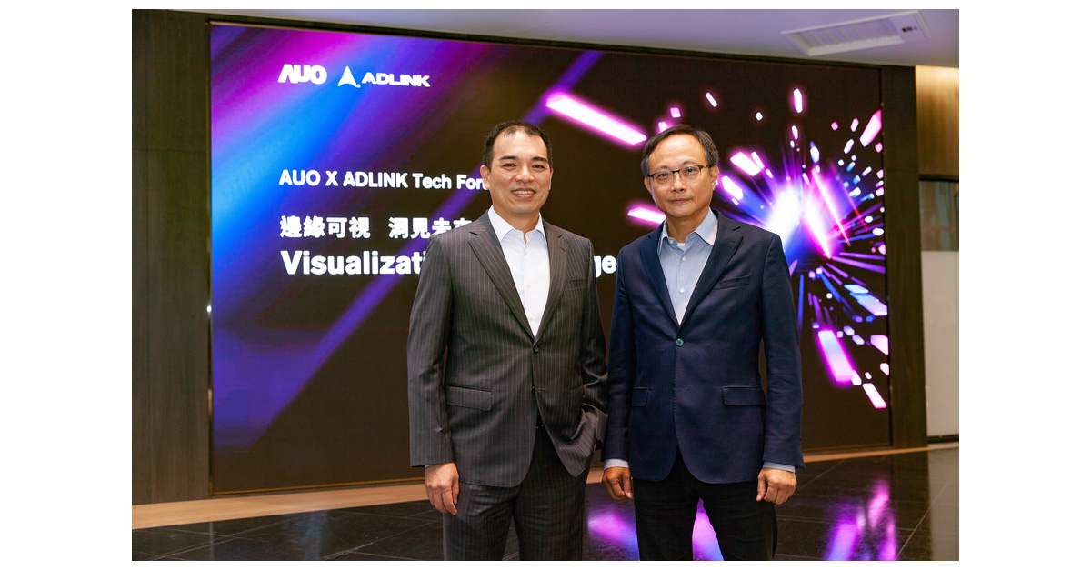 AUO and ADLINK Announce “Visualization at the Edge” EMEA Tech Discussion board