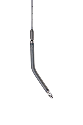 Impella 5.5 with SmartAssist delivers peak flows of greater than 6 liters per minute. A motor housing that is thinner and 45% shorter than the Impella 5.0 improves ease of pump insertion through the vasculature. (Photo: Business Wire)