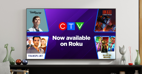 CTV now available on the Roku platform (Photo: Business Wire)