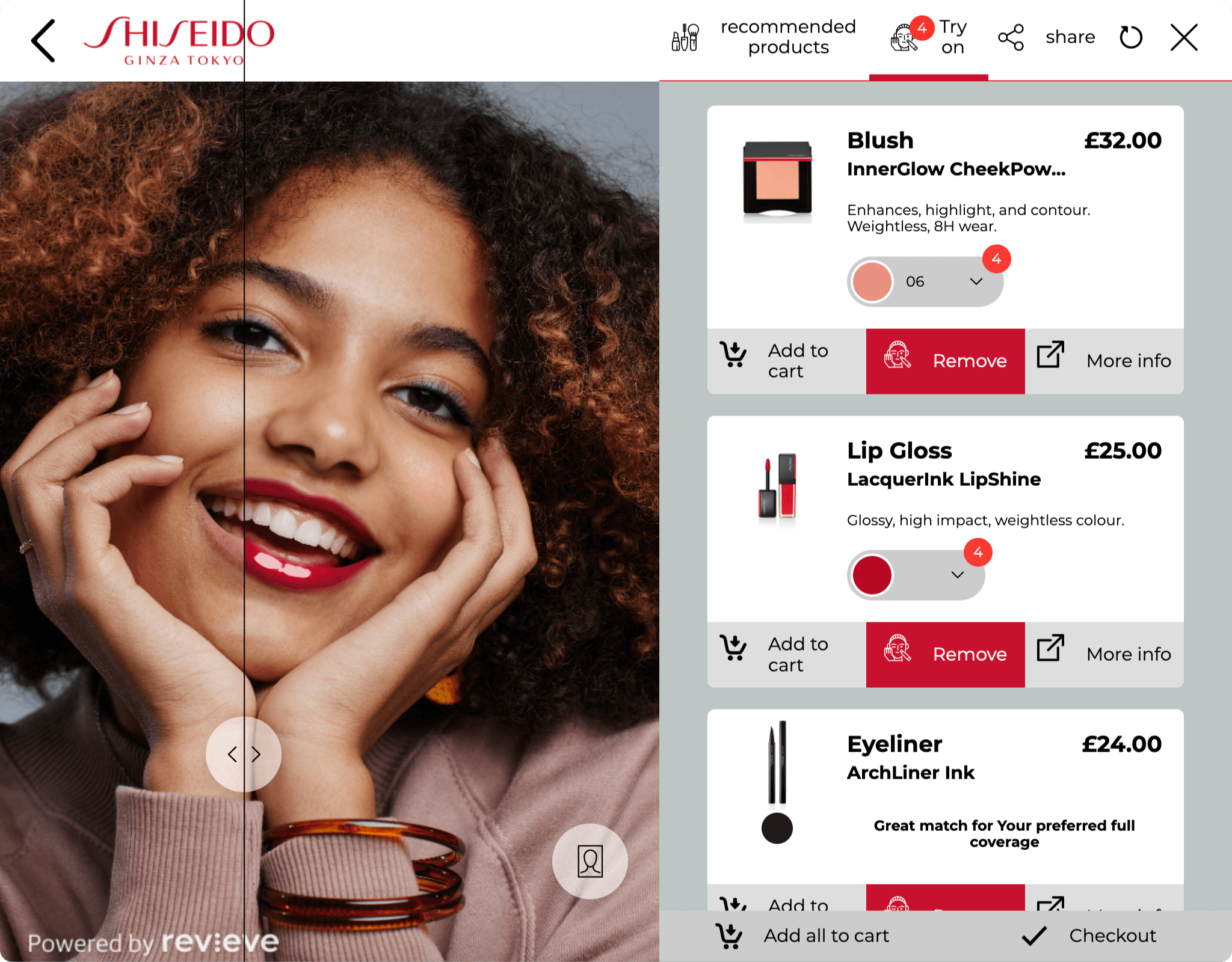 Revieve And Shiseido Partner To Launch