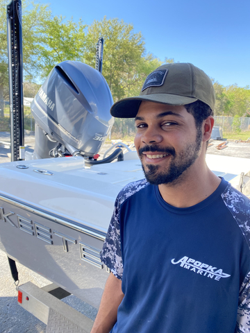 Maitais Rodgers, marine technician at Apopka Marine, recently completed the Yamaha Marine Apprentice Program (YMAP) offered through Yamaha Marine University™ (YMU).