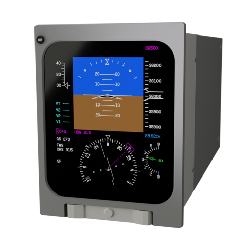 Thomas Global Systems TFD-4000 LCD Flight Display for Bombardier CRJ Series Pro Line 4 Flight Decks (Photo: Business Wire)