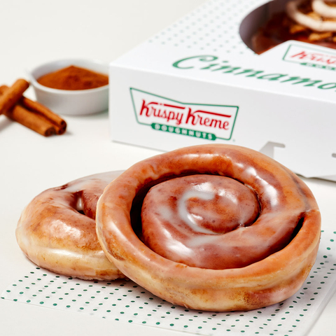 The best cinnamon roll you’ve ever tasted is returning as an every Sunday exclusive at participating Krispy Kreme shops throughout the country. (Photo: Business Wire)
