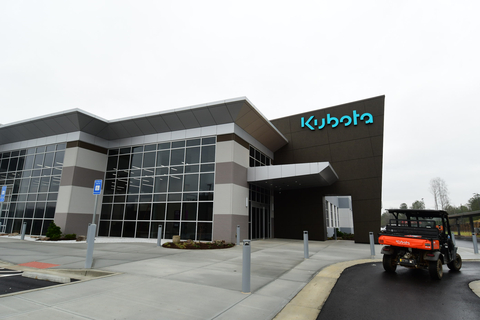 Kubota celebrates the grand opening of its North America R&D Center in Gainesville, Georgia, operating with 100% renewable energy. (Photo: Business Wire)