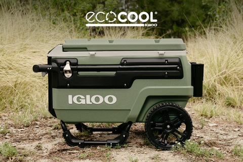 Igloo Continues Its Sustainability Mission With the Release of an ECOCOOL® Edition of the Bestselling Trailmate Cooler (Photo: Business Wire)