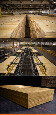 Sterling Structural has the high-volume manufacturing, and expertise to make sustainable cross-laminated timber (CLT) accessible and affordable. (Photo: Business Wire)