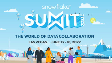 Snowflake to Bring Together The World of Data Collaboration at Snowflake Summit 2022, Live in Las Vegas (Graphic: Business Wire)