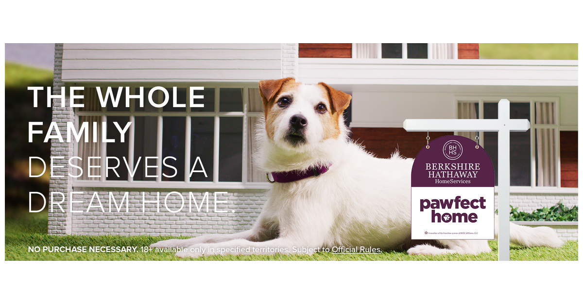 Berkshire Hathaway HomeServices Launches Pawfect Home Sweepstakes