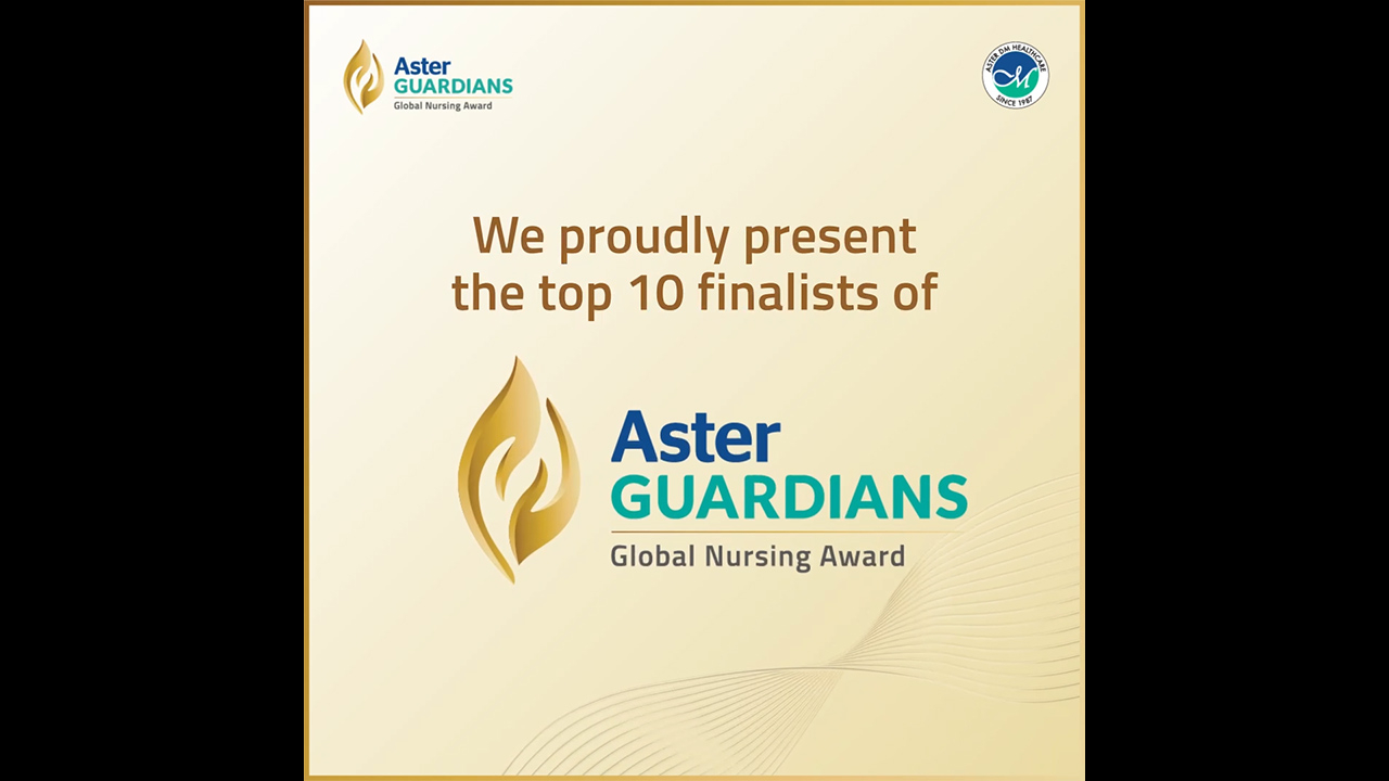 Top 10 finalist nurses announced for inaugural Aster Guardians Global Nursing Award selected from over 24,000 nurses from 184 countries. (Video: AETOSWire)