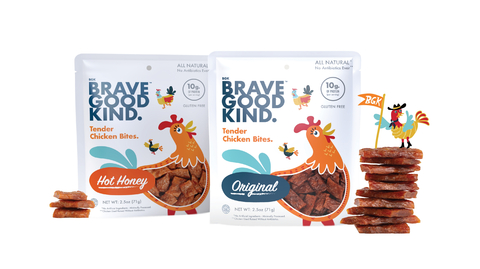original Brave Good Kind Tender Chicken Bites in Hot Honey and Original (Photo: Business Wire)