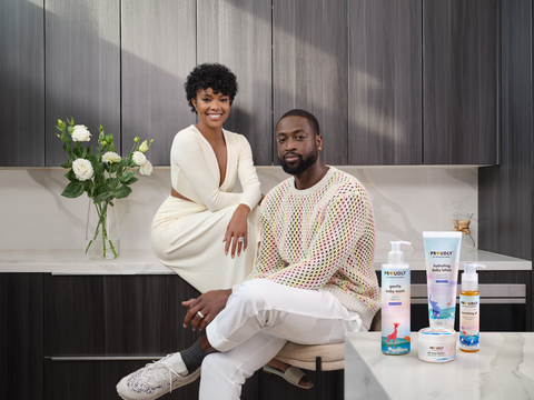 Gabrielle Union And Dwyane Wade Release First Proudly Baby Care Products For Babies With Melanated Skin Business Wire