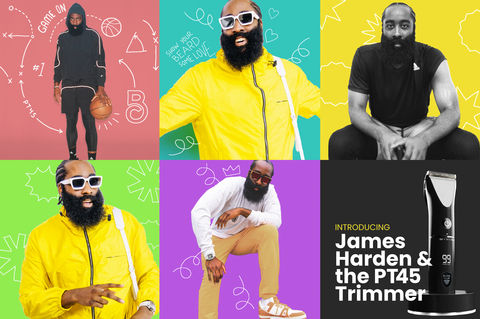 NBA Star James Harden is announced as investor and brand champion of The Beard Club (Graphic: Business Wire)