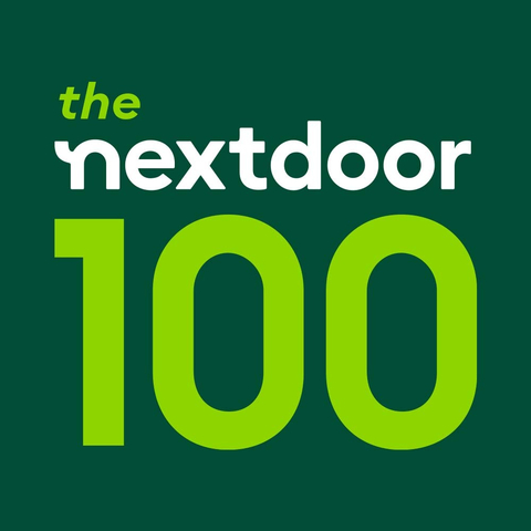 The Nextdoor 100 (Graphic: Business Wire)