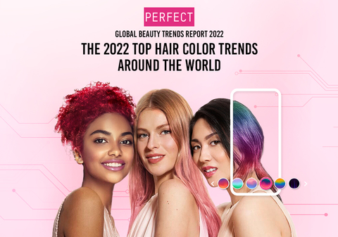 Perfect Corp. Reveals the Top Hair Color Trends around the World in New Global Beauty Trend Report (Photo: Business Wire)