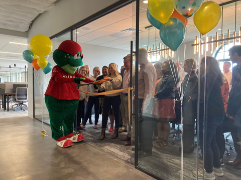 illumifin cuts the ribbon on its new headquarters at the Field House in Greenville, SC. (Photo: Business Wire)