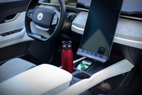 Designed to be the most sustainable SUV on Earth, the Fisker Ocean features a beautifully crafted interior with ethically sourced, upcycled materials throughout. The eco-friendly cabin welcomes you with high-grade upholstery, carpets, and interior details made from recycled plastic bottles and other recycled plastics. By using recycled source material wherever possible, we lower the carbon footprint of manufacturing these fabrics. The Fisker Ocean's rotating center touchscreen has the power to swivel from a Control Mode – a portrait view - to Hollywood Mode – a landscape 16:9 widescreen format allowing you to enjoy movies and videos, complete with 360° sound, in an immersive cinematic experience. (Photo: Business Wire)