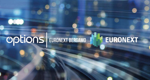 Options, the leading provider of managed trading infrastructure and connectivity to the global Capital Markets, has announced the successful launch of its new facilities at the Euronext Aruba IT3 datacentre in Bergamo, Italy. (Graphic: Business Wire)