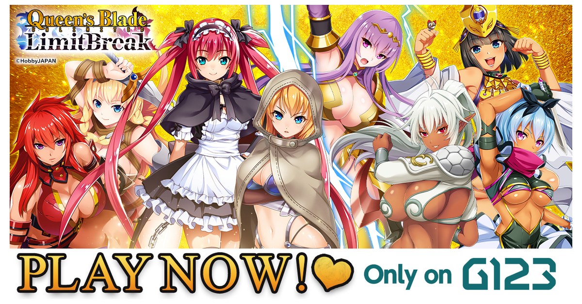 The English Release of HTML5 Game “Queen's Blade Limit Break” Is Now  Available on G123's Online Game Platform! | Business Wire