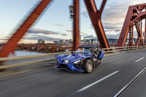 Polaris Slingshot has announced that drivers in New York can operate a Slingshot with a standard D-class driver’s license beginning April 20. (Photo: Business Wire)