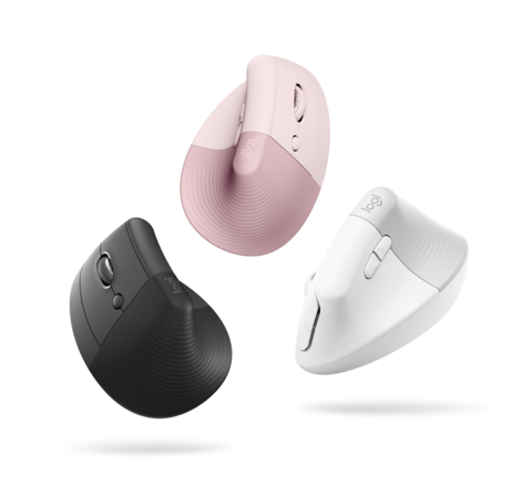 Introducing Logitech® Lift Vertical Ergonomic Mouse, an intuitive, comfortable wireless mouse for smaller hands and lefties (Photo: Business Wire)