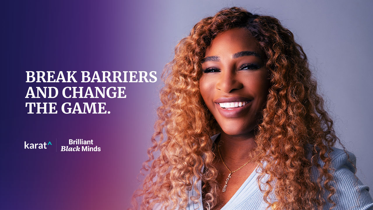 Serena Williams announces strategic investment in Karat to significantly scale its Brilliant Black Minds program and help add more than 100,000 new Black engineers to tech in the next decade