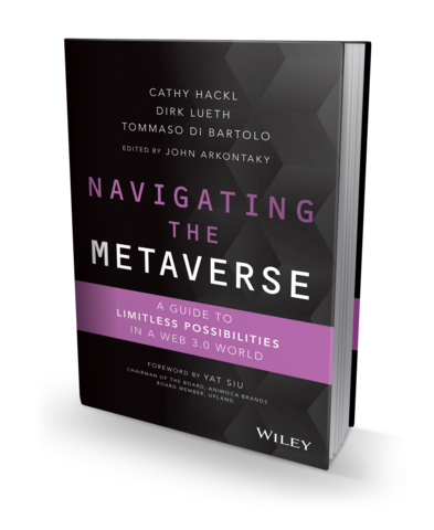 "Navigating the Metaverse" now available for pre-order; out May 3, 2022 (Photo: Business Wire)
