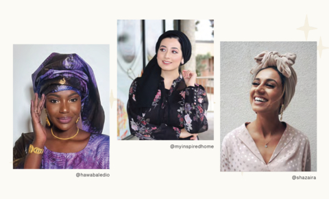 Eid Gift Guide collaborators from left to right: Hawa Baledio, Anam Lone and Saira Arshad (Photo: Business Wire)