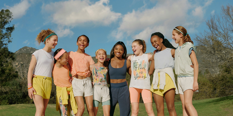 Athleta and Simone Biles have launched Biles' first signature collection of activewear for Athleta Girl, designed to help girls ages 6-12 feel inspired and confident whenever they wear it. (Photo: Business Wire)