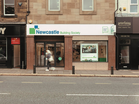 Newcastle Building Society Gosforth Branch (Photo: Business Wire)