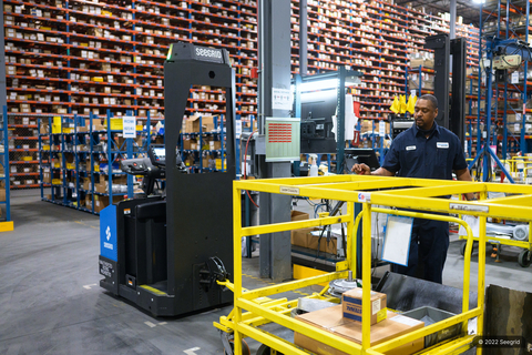 Seegrid AMRs Transform Material Handling for Sumitomo Drive Technologies (Photo: Business Wire)