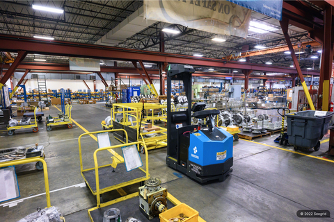 Seegrid AMRs Transform Material Handling for Sumitomo Drive Technologies (Photo: Business Wire)
